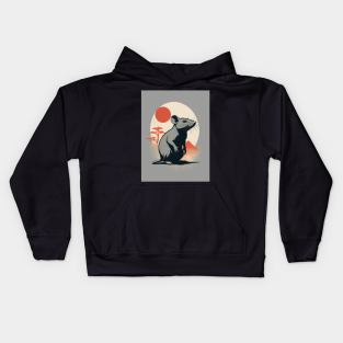 Rat 4 - Japanese Old Vintage Kids Hoodie